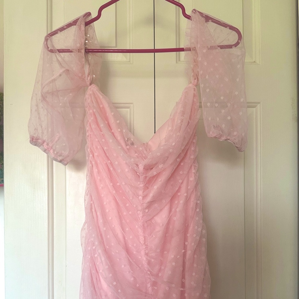 Baby pink dress🌸